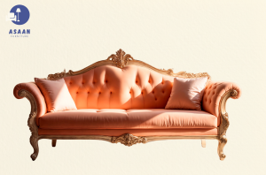 Royal Orange Sofa